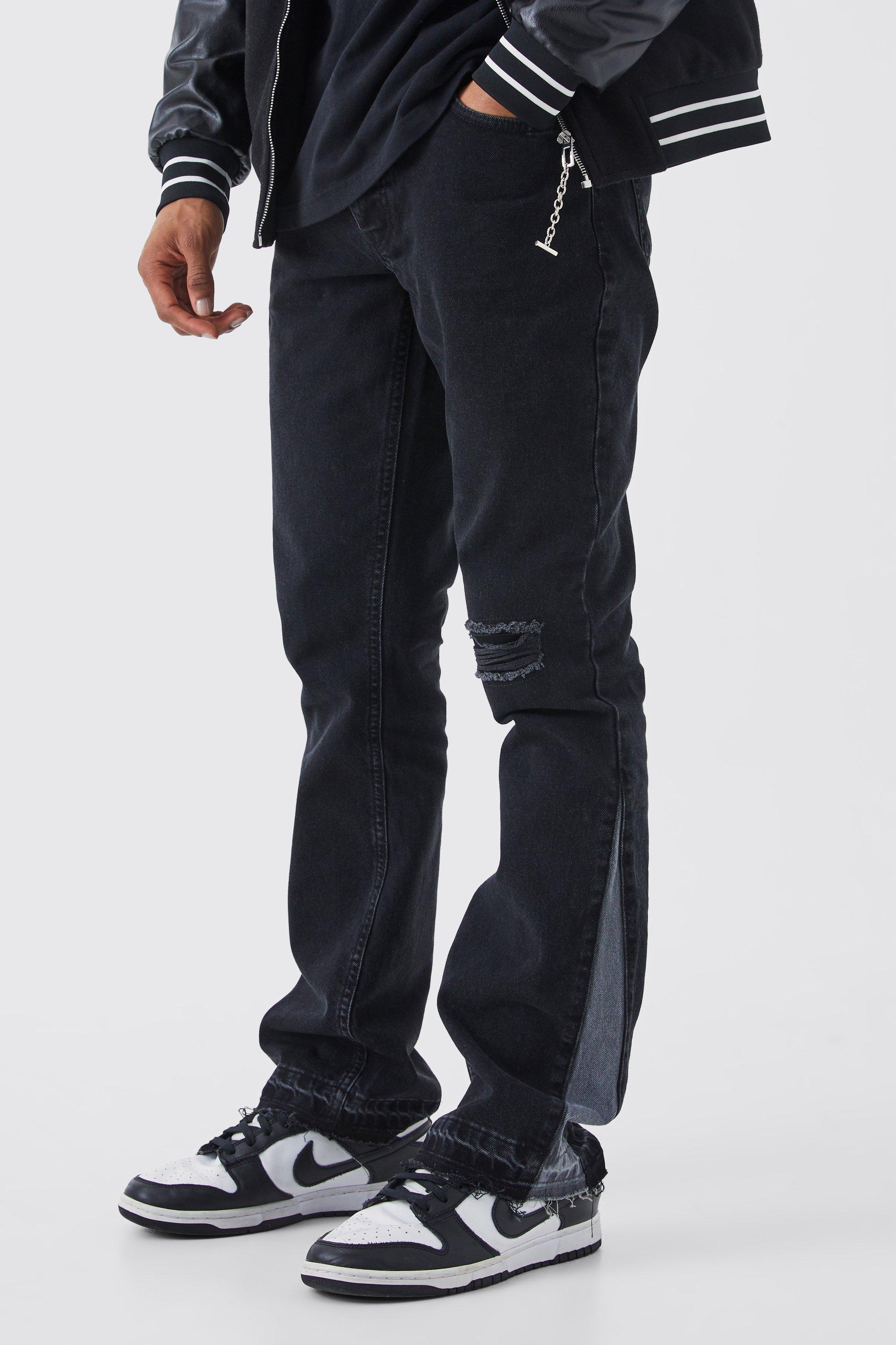 Stretch sales embroidered jeans